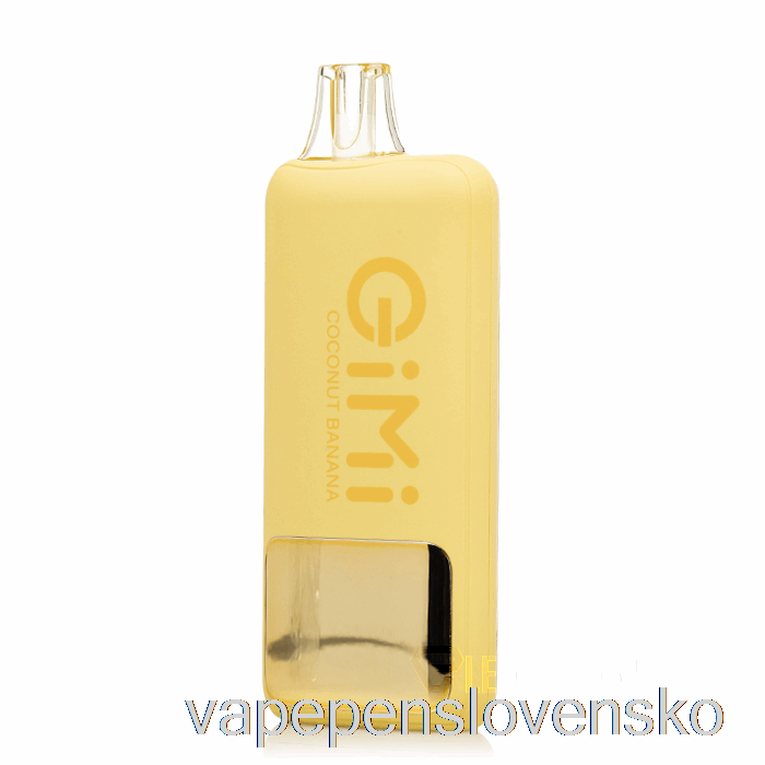 Flum Gimi 8500 Smart Jednorazová Kokosová Banánová Vape Cigareta